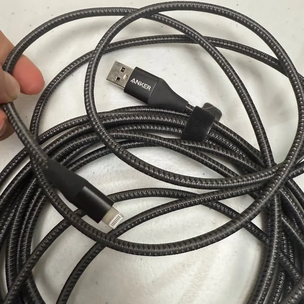 LOT of Apple port [Phone/iPad] to USB-C Cables ANKER Headphone to Apple Port Mix